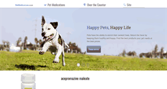 Desktop Screenshot of petmedications.com