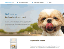 Tablet Screenshot of petmedications.com
